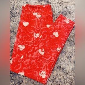 New TC LulaRoe Valentine Leggings
